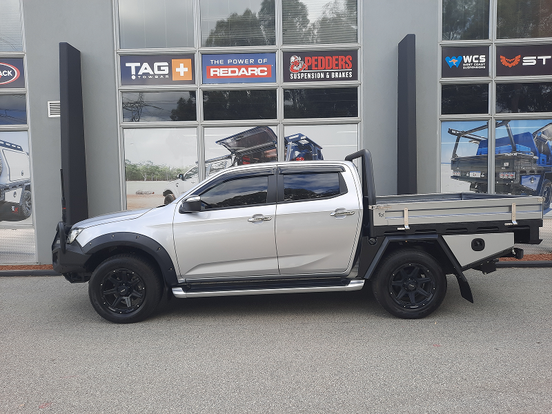 trays slider silver ute